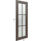 RTA Biscotti Cafe Glazed 15" x 42" Mullion Glass Door