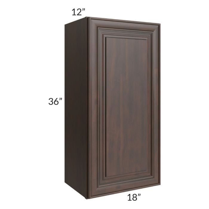 RTA Biscotti Cafe Glazed 18" x 36" Wall Cabinet