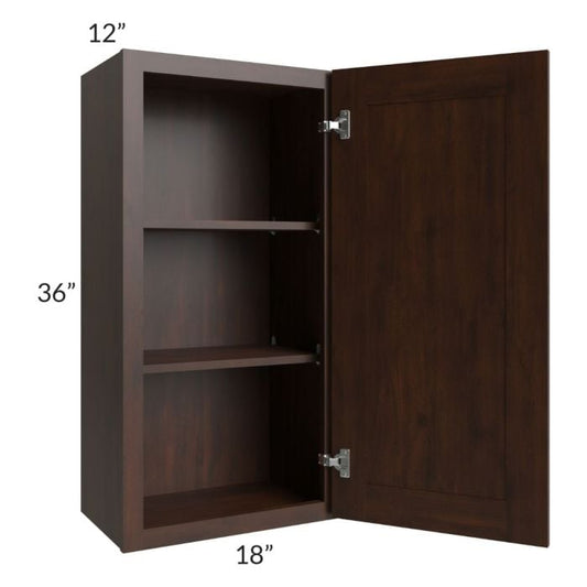 RTA Biscotti Cafe Glazed 18" x 36" Wall Cabinet