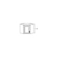 RTA Biscotti Cafe Glazed 24" x 18" Appliance Garage