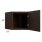 RTA Biscotti Cafe Glazed 24" x 18" Appliance Garage