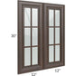 RTA Biscotti Cafe Glazed 24" x 30" Mullion Glass Door