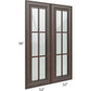 RTA Biscotti Cafe Glazed 24" x 36" Mullion Glass Door