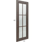 RTA Biscotti Cafe Glazed 24" x 42" Corner Mullion Glass Door