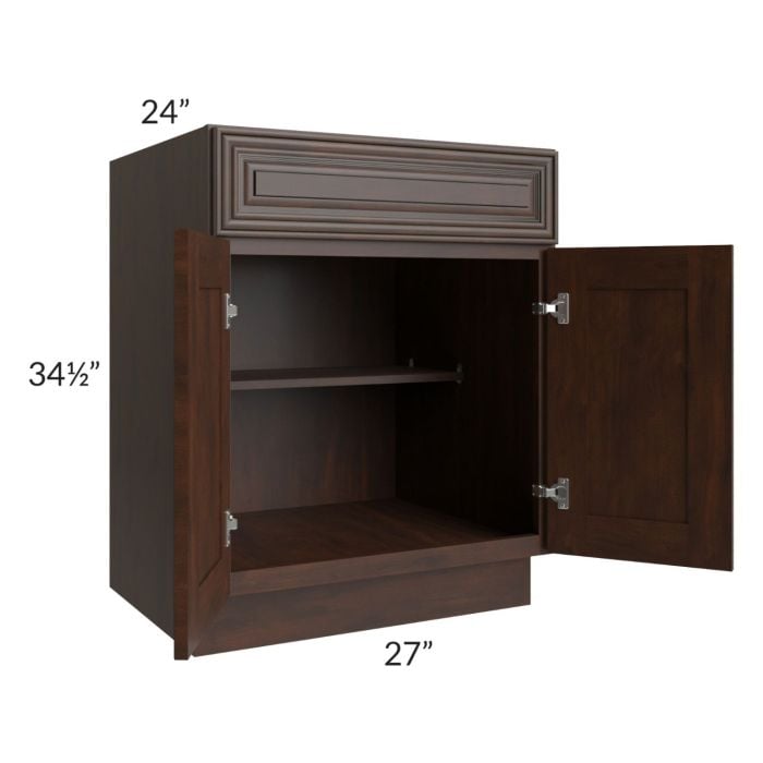 RTA Biscotti Cafe Glazed 27" Base Cabinet