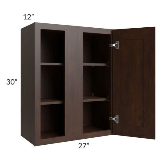 RTA Biscotti Cafe Glazed 27" x 30" Blind Corner Wall Cabinet