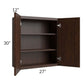 RTA Biscotti Cafe Glazed 27" x 30" Wall Cabinet