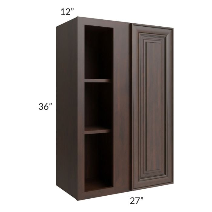 RTA Biscotti Cafe Glazed 27" x 36" Blind Corner Wall Cabinet