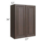 RTA Biscotti Cafe Glazed 27" x 36" Wall Cabinet