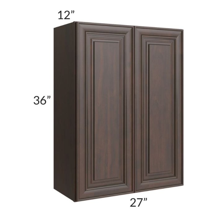 RTA Biscotti Cafe Glazed 27" x 36" Wall Cabinet