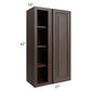 RTA Biscotti Cafe Glazed 27" x 42" Blind Corner Wall Cabinet