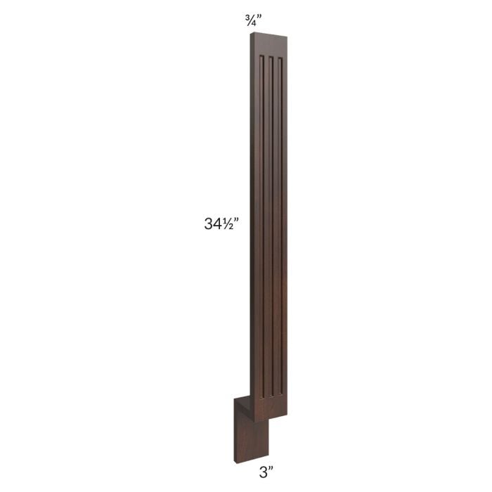RTA Biscotti Cafe Glazed 3" Fluted Base Filler