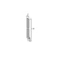 RTA Biscotti Cafe Glazed 3" x 96" Fluted Tall Base Filler