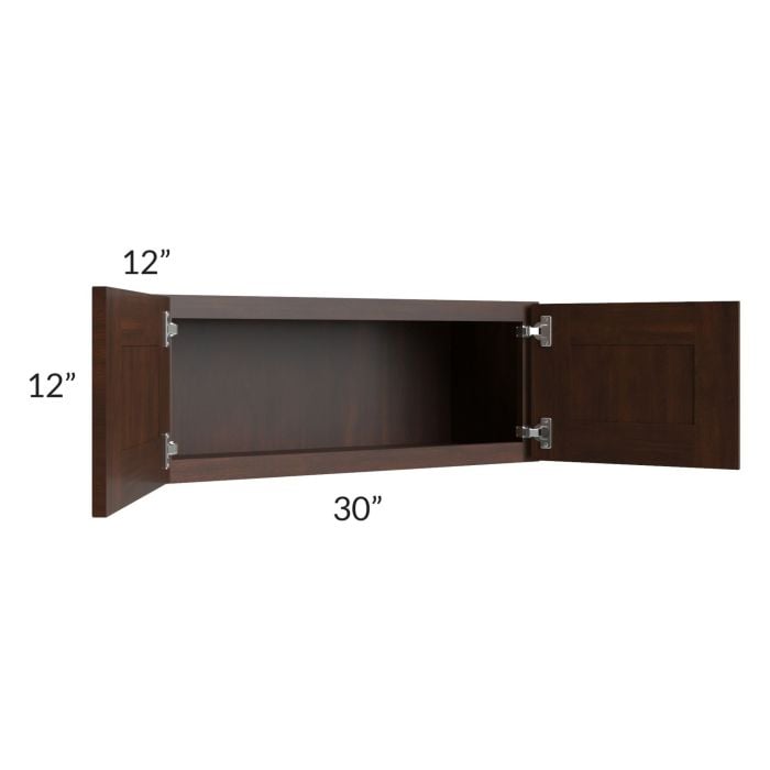 RTA Biscotti Cafe Glazed 30" x 12" Wall Cabinet