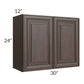RTA Biscotti Cafe Glazed 30" x 24" Wall Cabinet