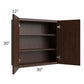 RTA Biscotti Cafe Glazed 30" x 30" Wall Cabinet