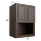 RTA Biscotti Cafe Glazed 30" x 42" Microwave Cabinet