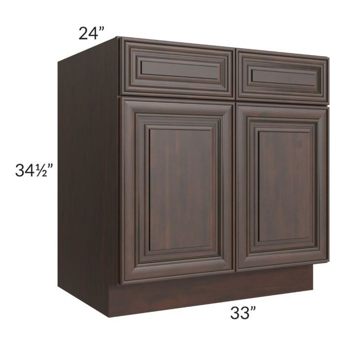 RTA Biscotti Cafe Glazed 33" Sink Base