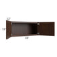 RTA Biscotti Cafe Glazed 33" x 15" Wall Cabinet
