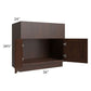 RTA Biscotti Cafe Glazed 36" Farm Sink Base with 2 Decorative End Panels