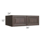 RTA Biscotti Cafe Glazed 36" x 12" x 24" Refrigerator Wall Cabinet