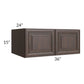 RTA Biscotti Cafe Glazed 36" x 15" x 24" Refrigerator Wall Cabinet