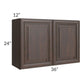 RTA Biscotti Cafe Glazed 36" x 24" Wall Cabinet