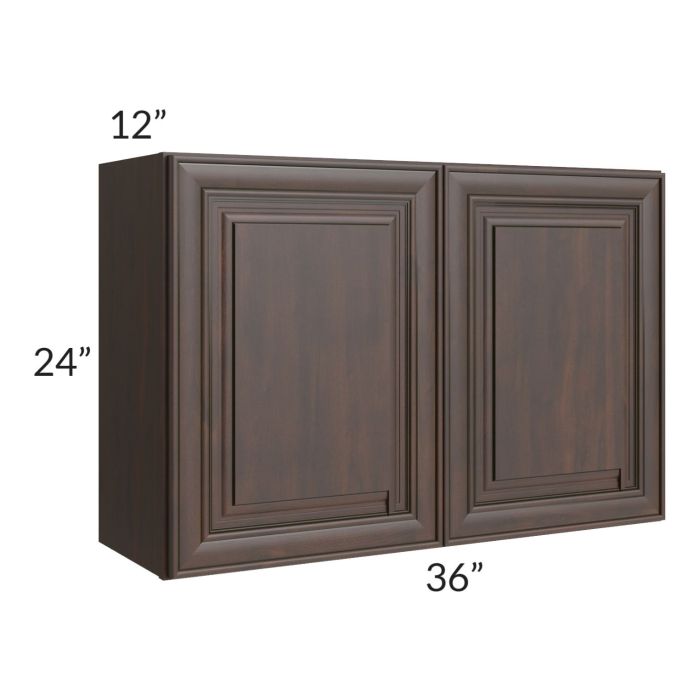 RTA Biscotti Cafe Glazed 36" x 24" Wall Cabinet