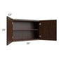 RTA Biscotti Cafe Glazed 36" x 24" Wall Cabinet