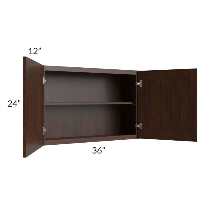 RTA Biscotti Cafe Glazed 36" x 24" Wall Cabinet