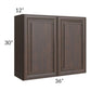 RTA Biscotti Cafe Glazed 36" x 30" Wall Cabinet