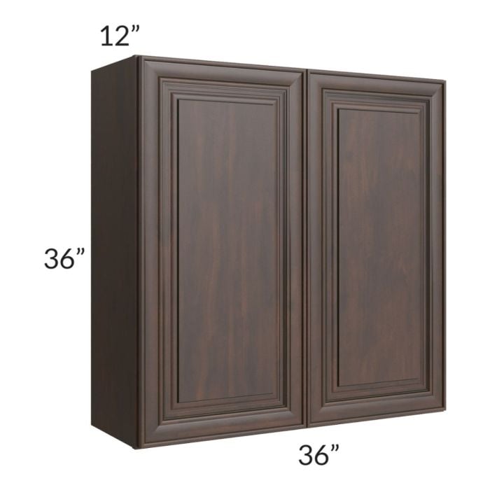 RTA Biscotti Cafe Glazed 36" x 36" Wall Cabinet