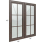 RTA Biscotti Cafe Glazed 36" x 42" Mullion Glass Door