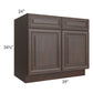RTA Biscotti Cafe Glazed 39" Base Cabinet