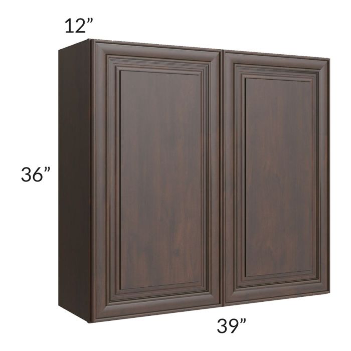 RTA Biscotti Cafe Glazed 39" x 36" Wall Cabinet