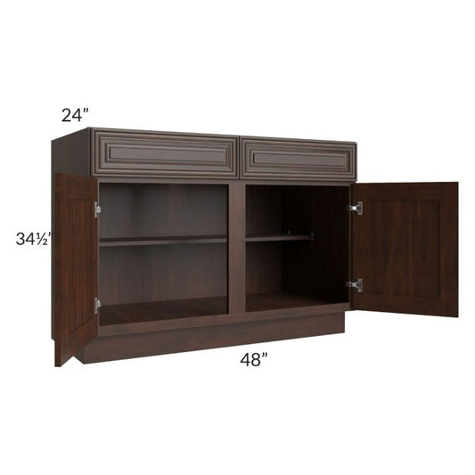 RTA Biscotti Cafe Glazed 48" Base Cabinet