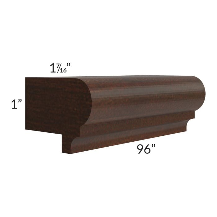 RTA Biscotti Cafe Glazed 8' Light Rail Molding