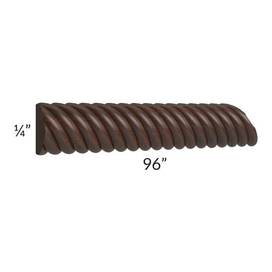 RTA Biscotti Cafe Glazed 8' Rope Molding