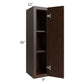 RTA Biscotti Cafe Glazed 9" x 36" Wall Cabinet