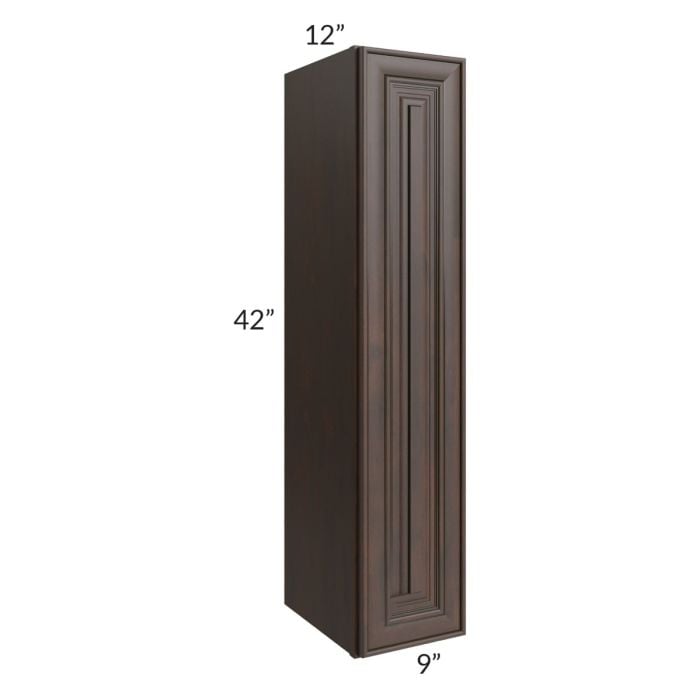 RTA Biscotti Cafe Glazed 9" x 42" Wall Cabinet