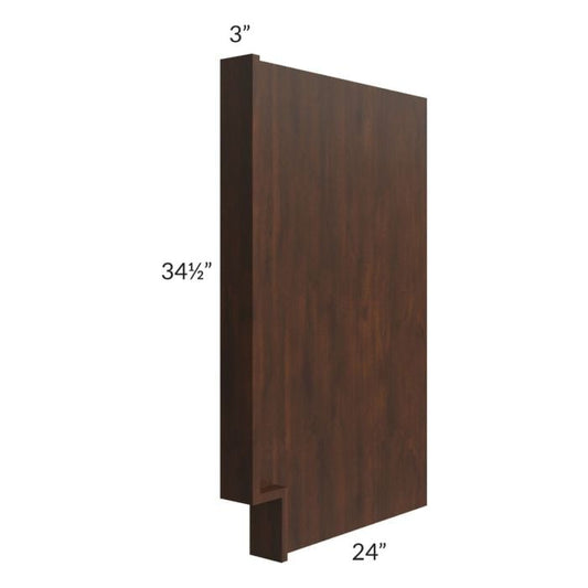 RTA Biscotti Cafe Glazed Base End Panel / Appliance End Panel