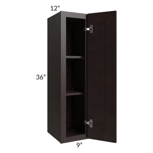 RTA Brazilian Shaker 09" x 36" Wall Cabinet with 2 Decorative End Panels