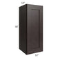 RTA Brazilian Shaker 12" x 30" Wall Cabinet with 2 Decorative End Panels