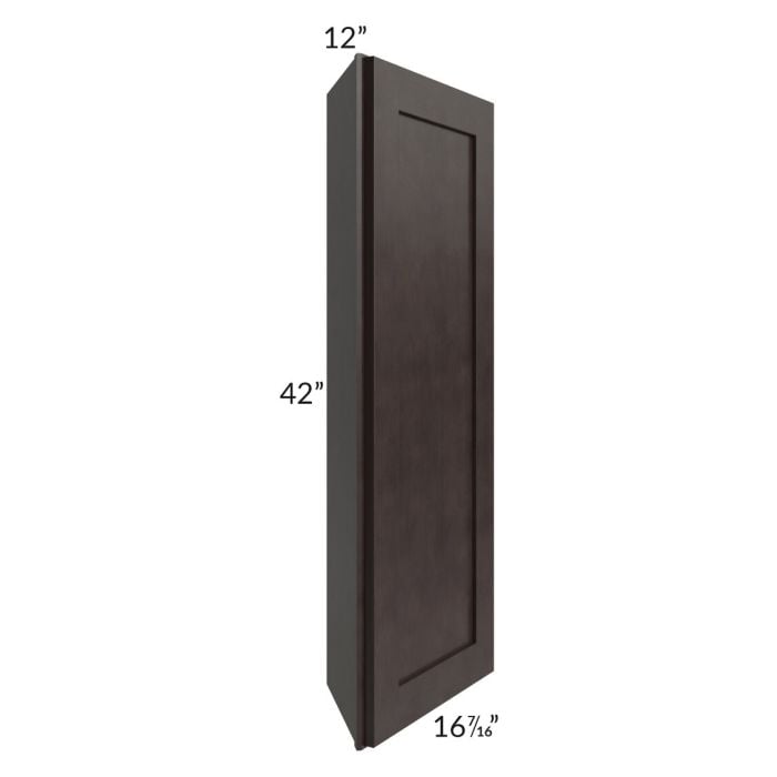 RTA Brazilian Shaker 12" x 42" Angle Wall Cabinet