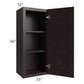 RTA Brazilian Shaker 15" x 36" Wall Cabinet with 1 Decorative End Panel