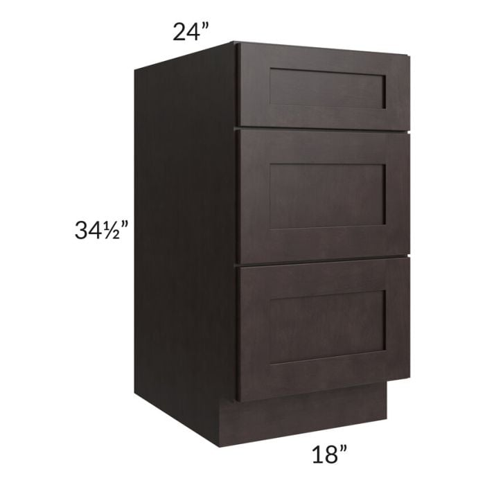 RTA Brazilian Shaker 18" Drawer Base Cabinet