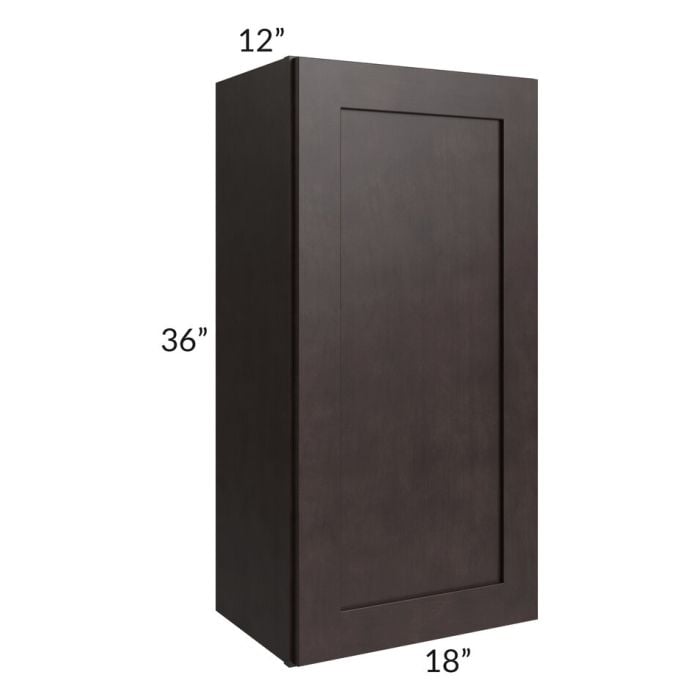 RTA Brazilian Shaker 18" x 36" Wall Cabinet