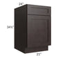 RTA Brazilian Shaker 21" Base Cabinet