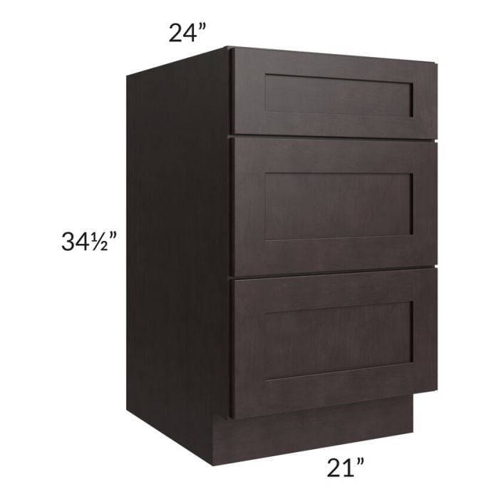 RTA Brazilian Shaker 21" Drawer Base Cabinet