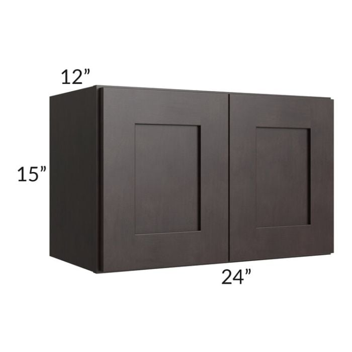 RTA Brazilian Shaker 24" x 15" Wall Cabinet